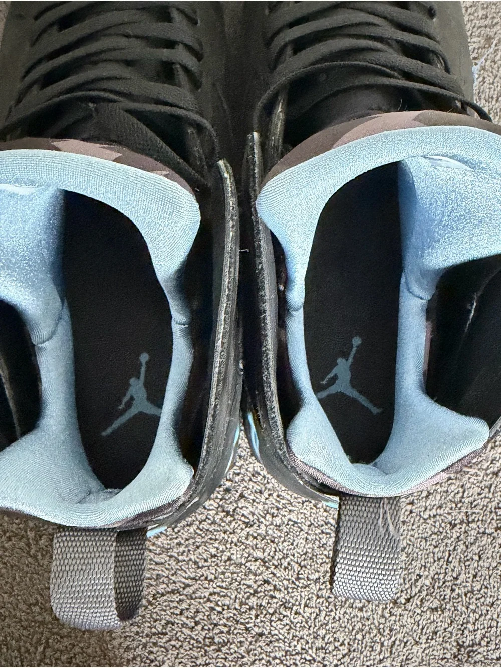 Air Jordan 7 Retro Chambray 2023 Black Blue Men’s size 11 #CU9307-004